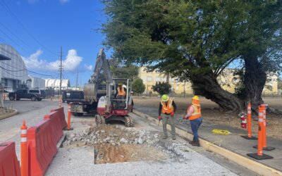 Air Station Electrical Excavation